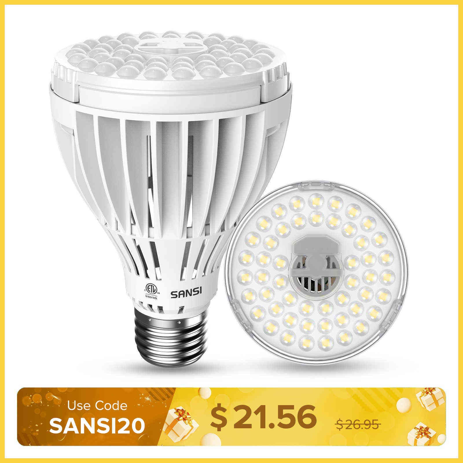 PAR25 24W LED Grow Light Bulb (US ONLY)