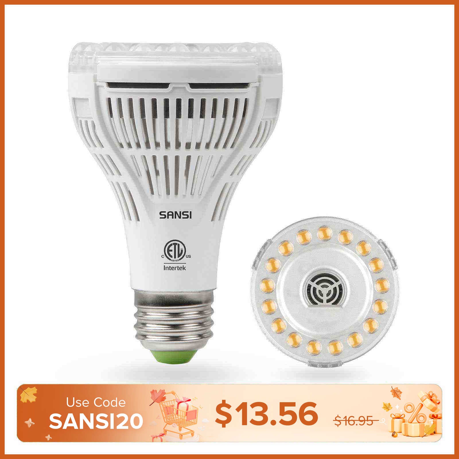 PAR25 15W LED Grow Light Bulb