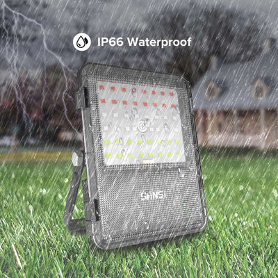 80W RGB Led Flood Light (US ONLY) is IP66 Waterproof.
