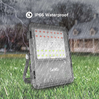 80W RGB Led Flood Light (US ONLY) is IP66 Waterproof.