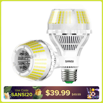SANSI Dimmbare A21 27W LED-Glühbirne 3000K/5000K (NUR USA/Kanada)
