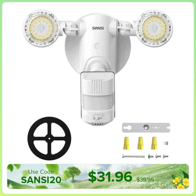 25W LED Security Light (Dusk to Dawn & Motion Sensor)(US/CA ONLY)
