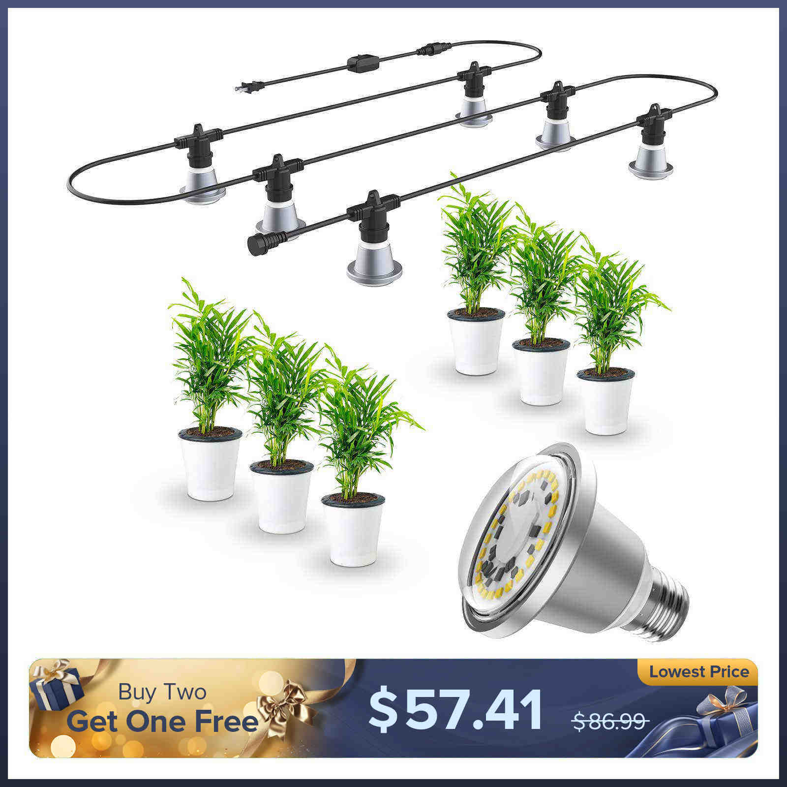 Hanging Grow Light String(US ONLY)