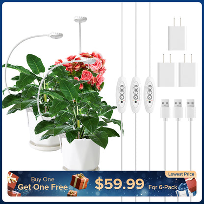 Verbessertes 5-W-Topfclip-LED-Wachstumslicht (NUR USA)