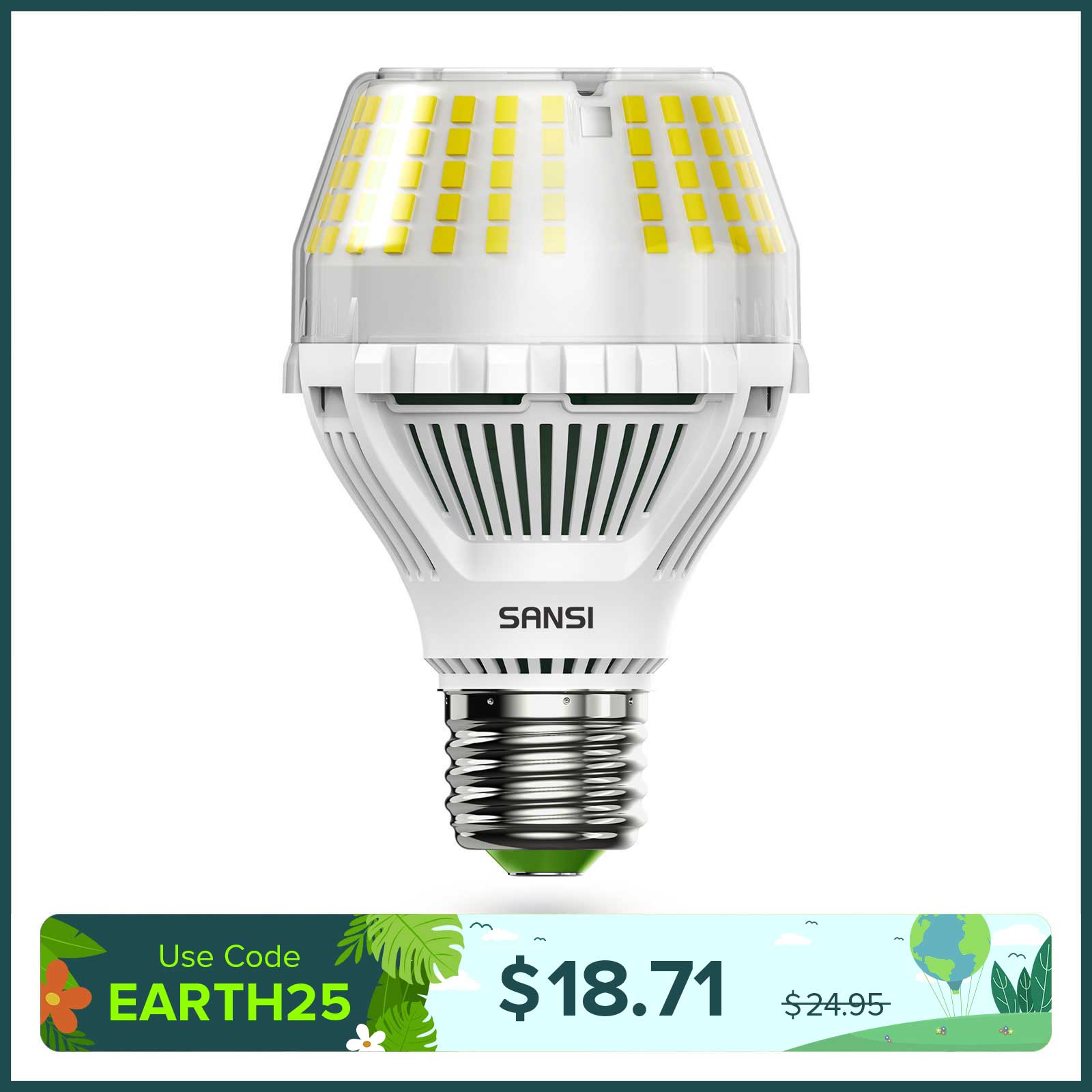 Upgraded Dimmable A19 17W LED 3000K/5000K Light Bulb(US ONLY)