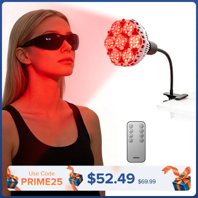 SANSI 32W Red Light Therapy for Body Face with Clip(US/CA ONLY)