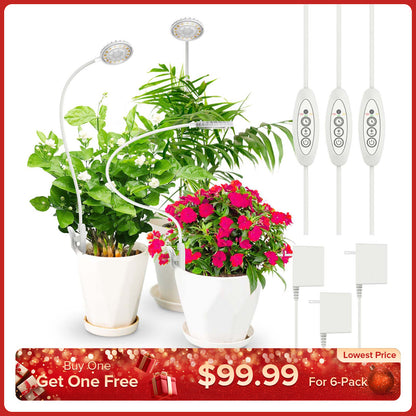 Verbessertes 10-W-Topfclip-LED-Wachstumslicht (NUR USA)