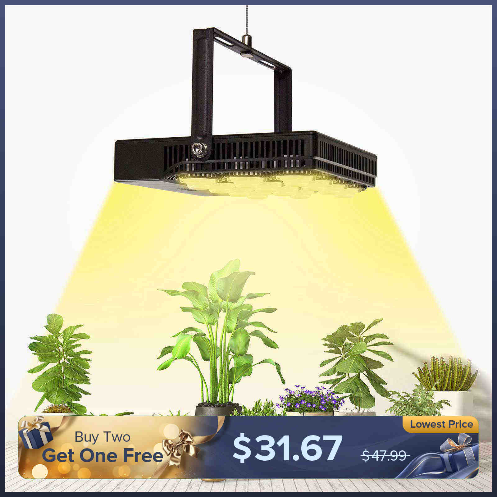 45W LED Grow Light (EU/UK ONLY)