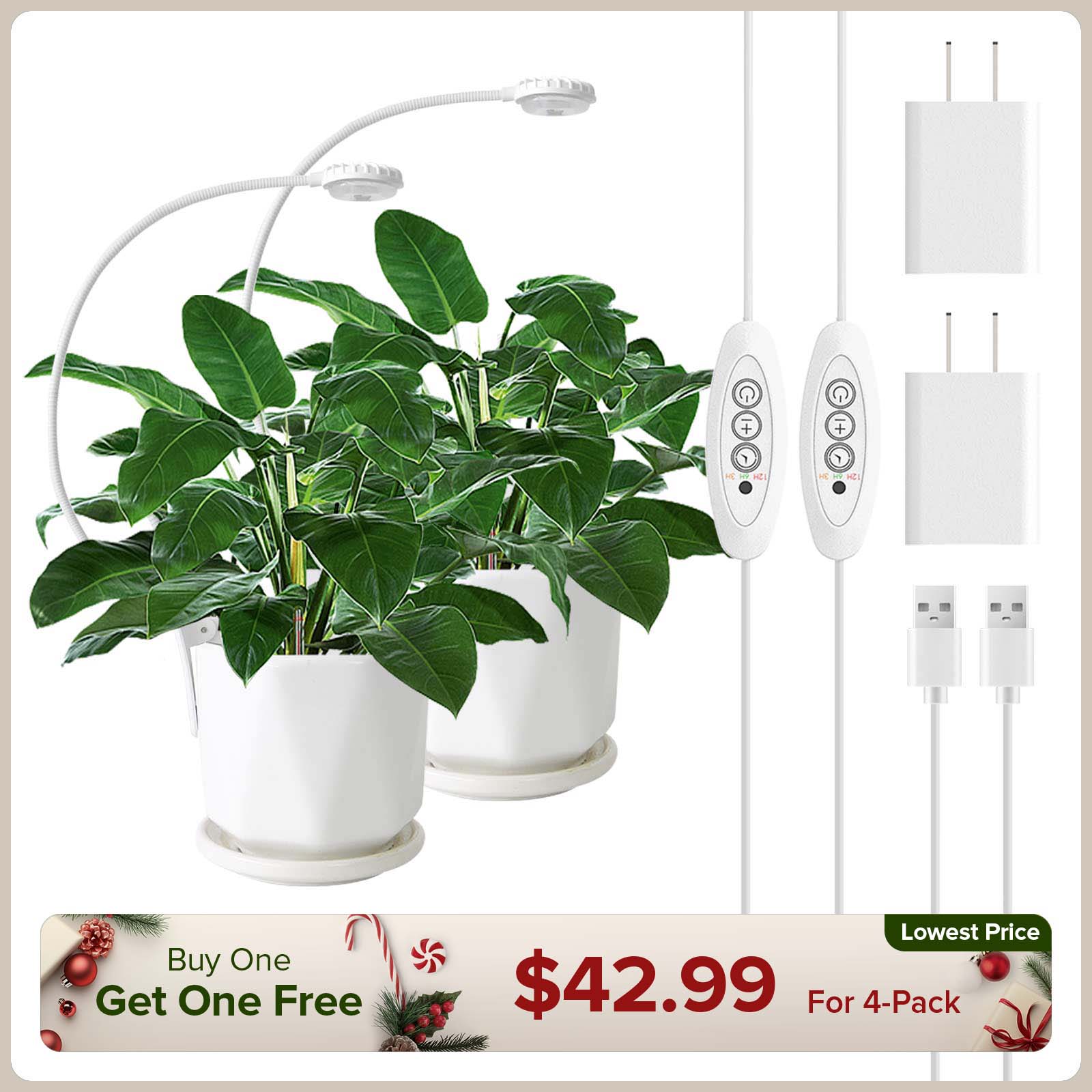 Upgraded 5W Pot Clip Led Grow Light (US ONLY)