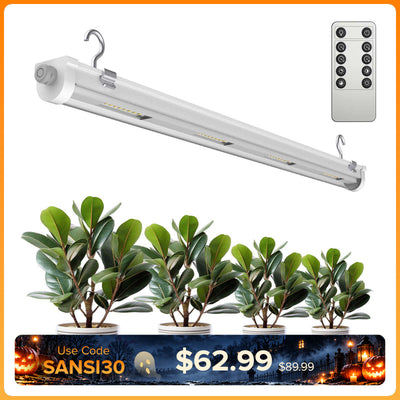 SANSI T8 25W LED Grow Light | Remote Control (US/CA ONLY)