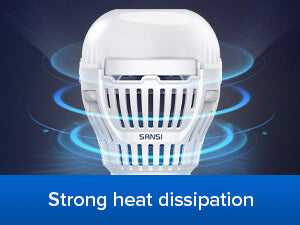 Patented Ceramic Technology with elegant hollow design, which helps faster heat dissipation and prolong lifespan.