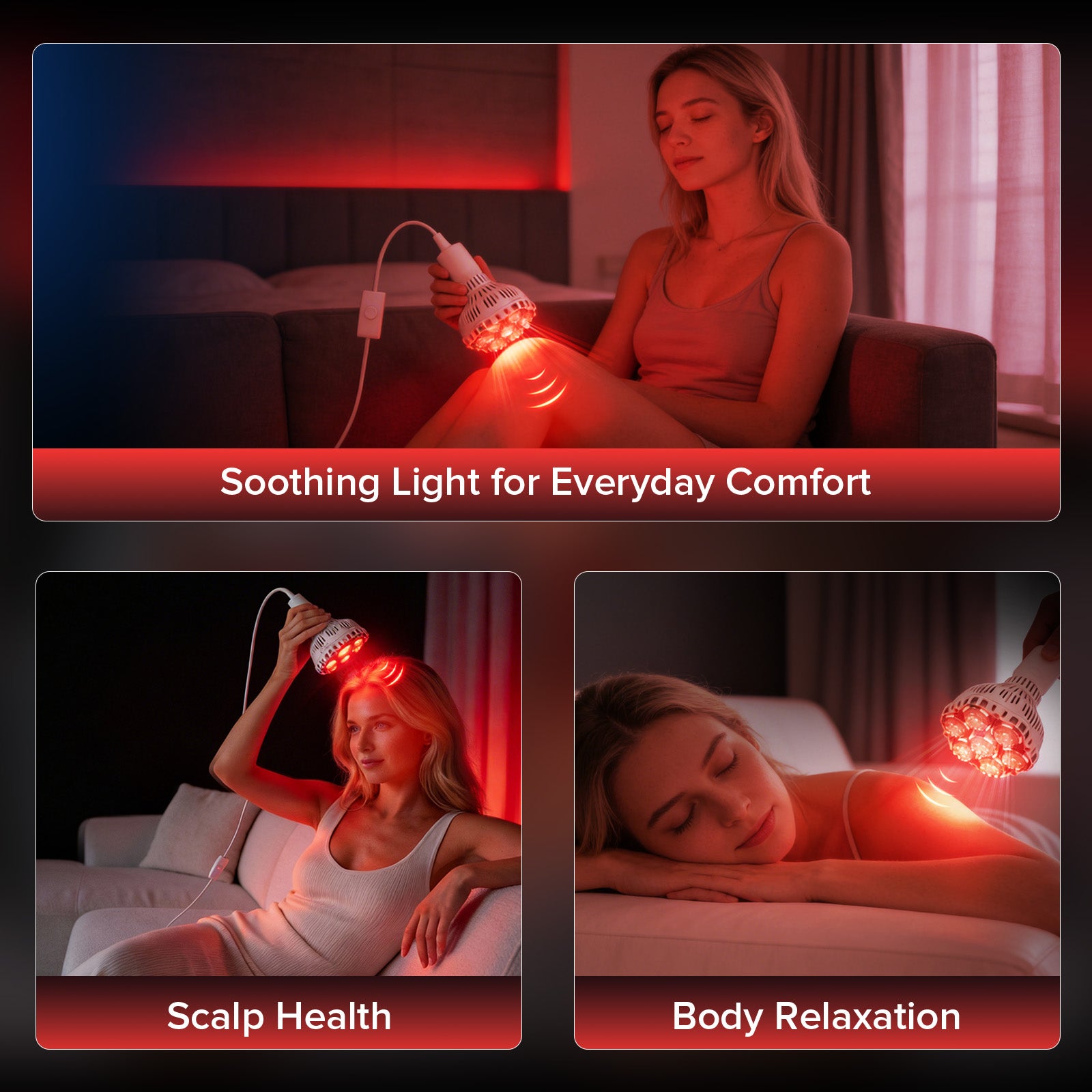 SANSI 32W Red Light Therapy for Body Face(US/CA ONLY)