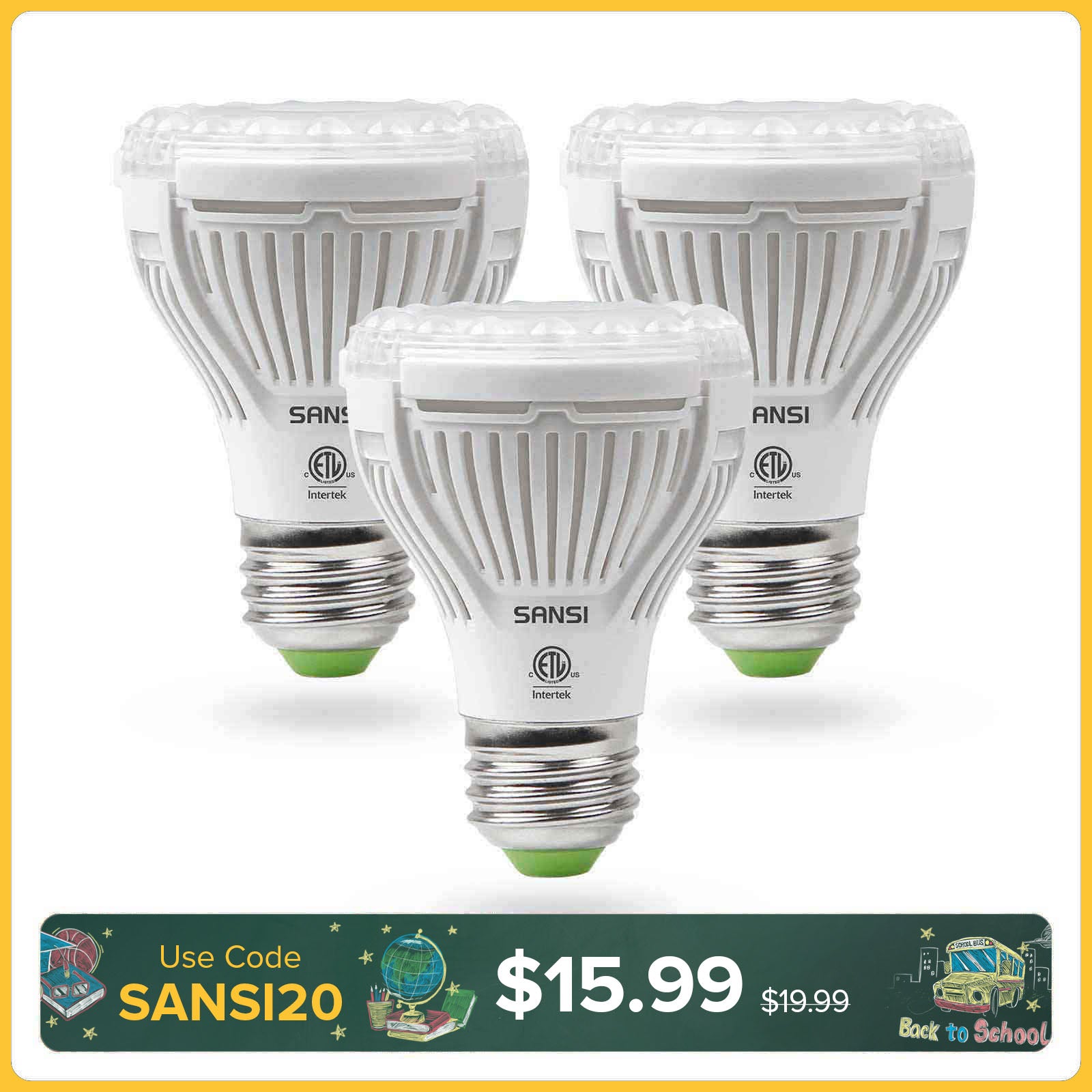 PAR20 10W LED Grow Light Bulb