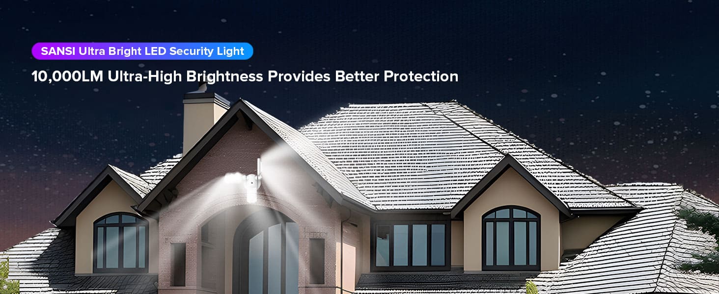 90W LED Security Light With Remote Control (Dusk to Dawn & Motion Sensor)(US ONLY).