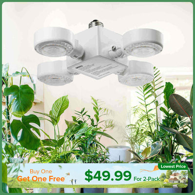 Lampada LED da coltivazione da 30 W (ali pieghevoli) (SOLO UE/Regno Unito)