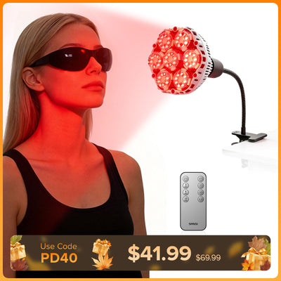 SANSI 32W Red Light Therapy for Body Face with Clip(US/CA ONLY)