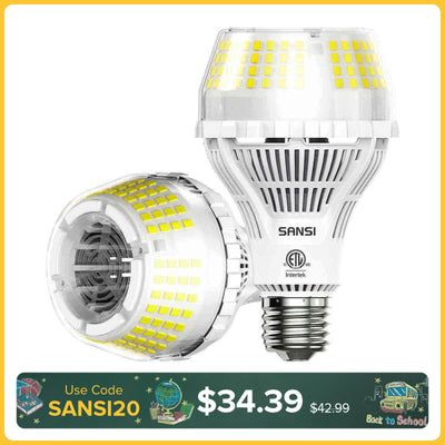 Upgraded A21 22W LED 3000K/5000K Light Bulb(US/CA ONLY)