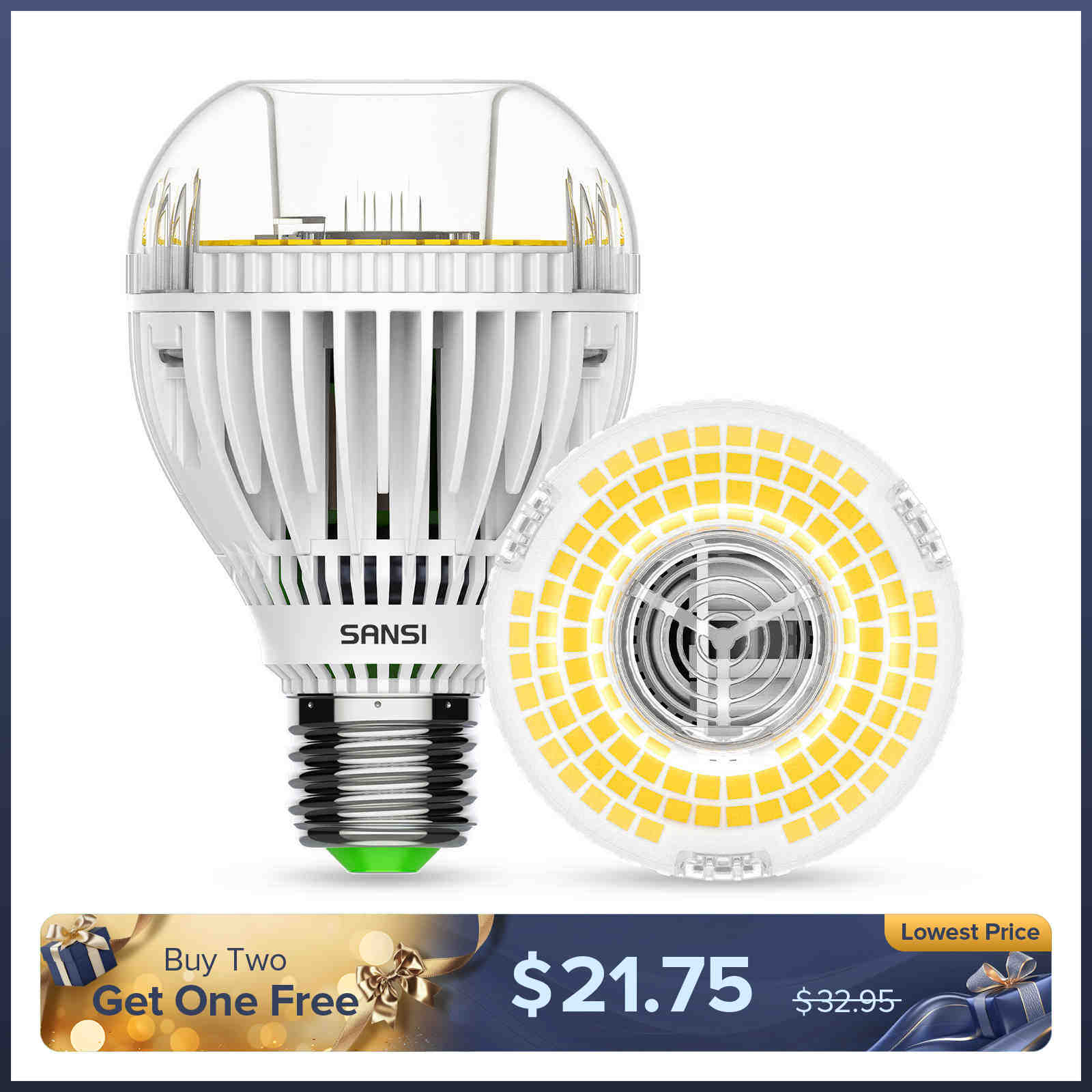 A19 30W LED 3000K/5000K Light Bulb (US ONLY)