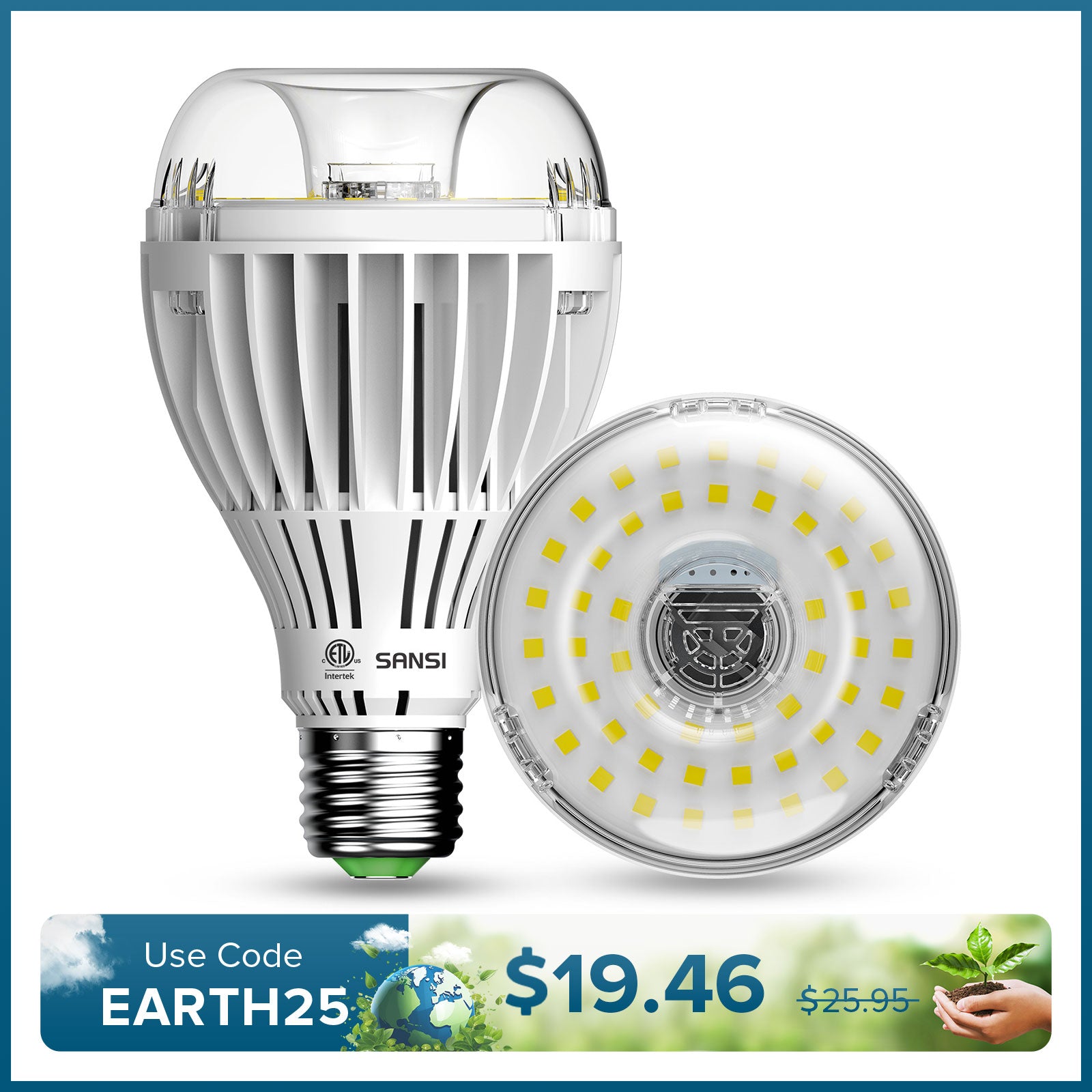 A21 24W LED Grow Light Bulb (US/CA ONLY)