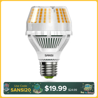 Lampadina LED A19 dimmerabile aggiornata da 17 W 3000 K/5000 K