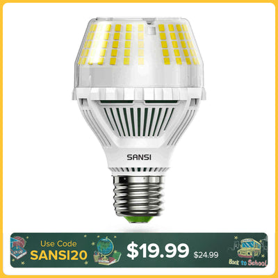 Lampadina LED A19 dimmerabile aggiornata da 17 W 3000 K/5000 K