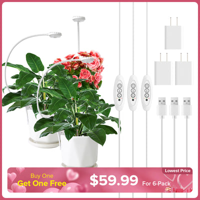 Upgraded 5W Pot Clip LED Grow Light (US ONLY)