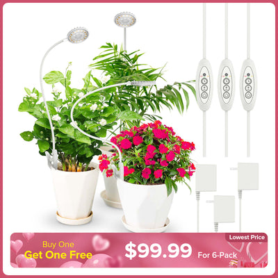 Upgraded 10W Pot Clip LED Grow Light (US ONLY)