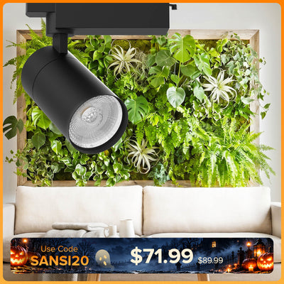 SANSI 3x30W LED Track Grow Light with Remote Control(US ONLY)