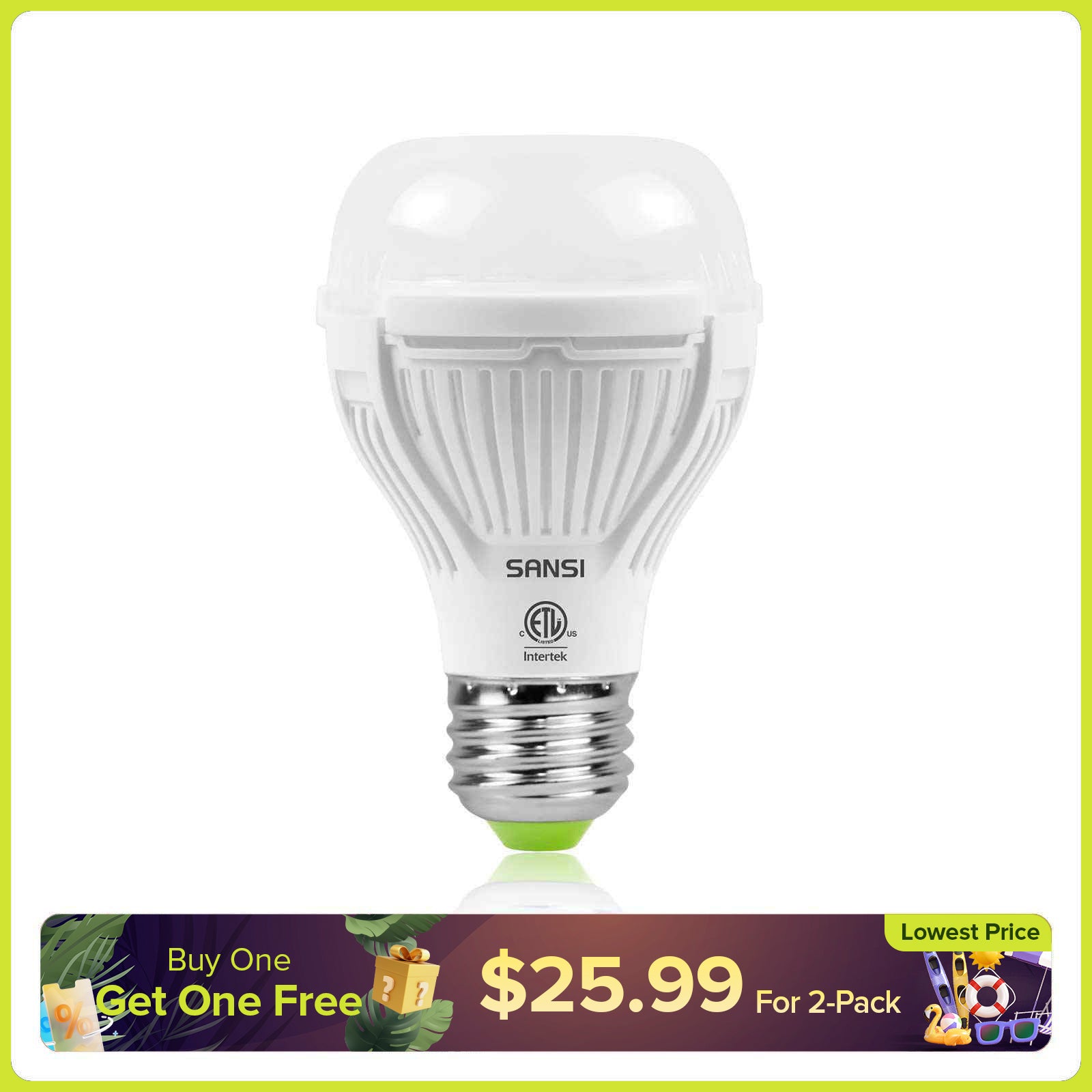 A19 10W LED-Pflanzenlampe (NUR EU/UK)