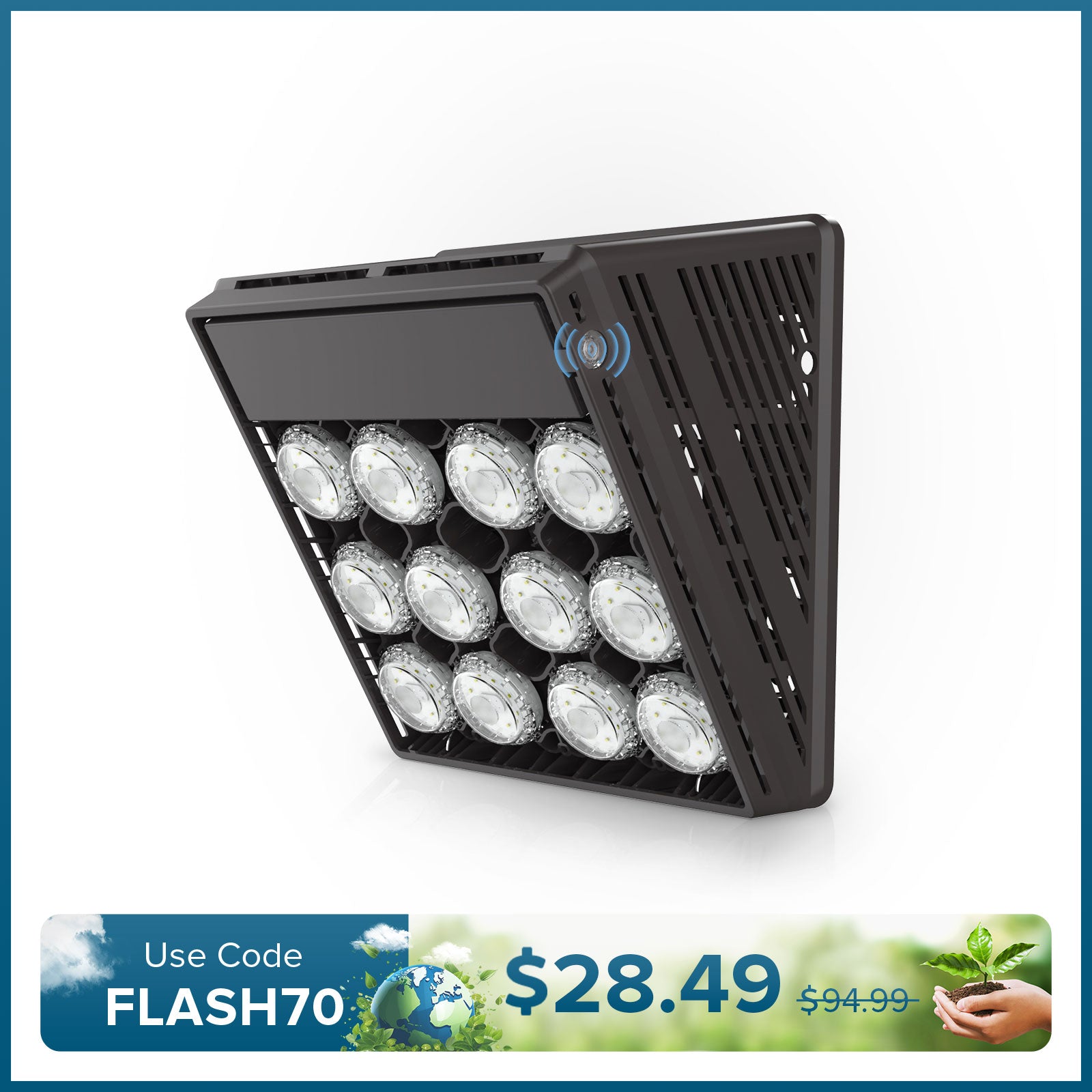 70W LED Wall Pack Light (US ONLY)