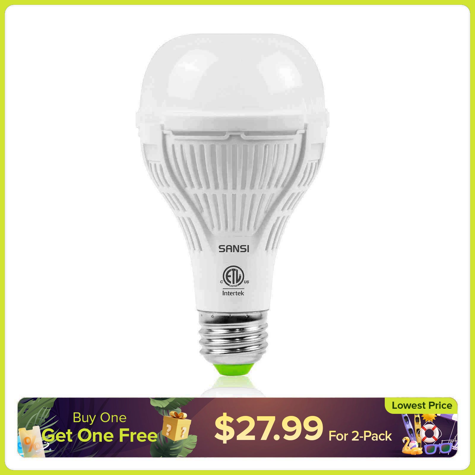A21 15W LED Grow Light Bulb(EU/UK ONLY)