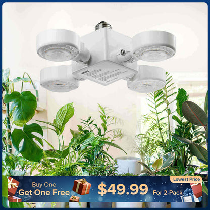 30-W-LED-Wachstumslicht (faltbare Flügel) (2er-Pack)