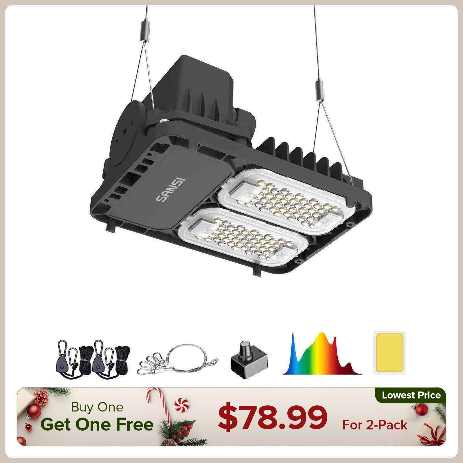 Dimmable 50W LED Grow Light (EU ONLY)
