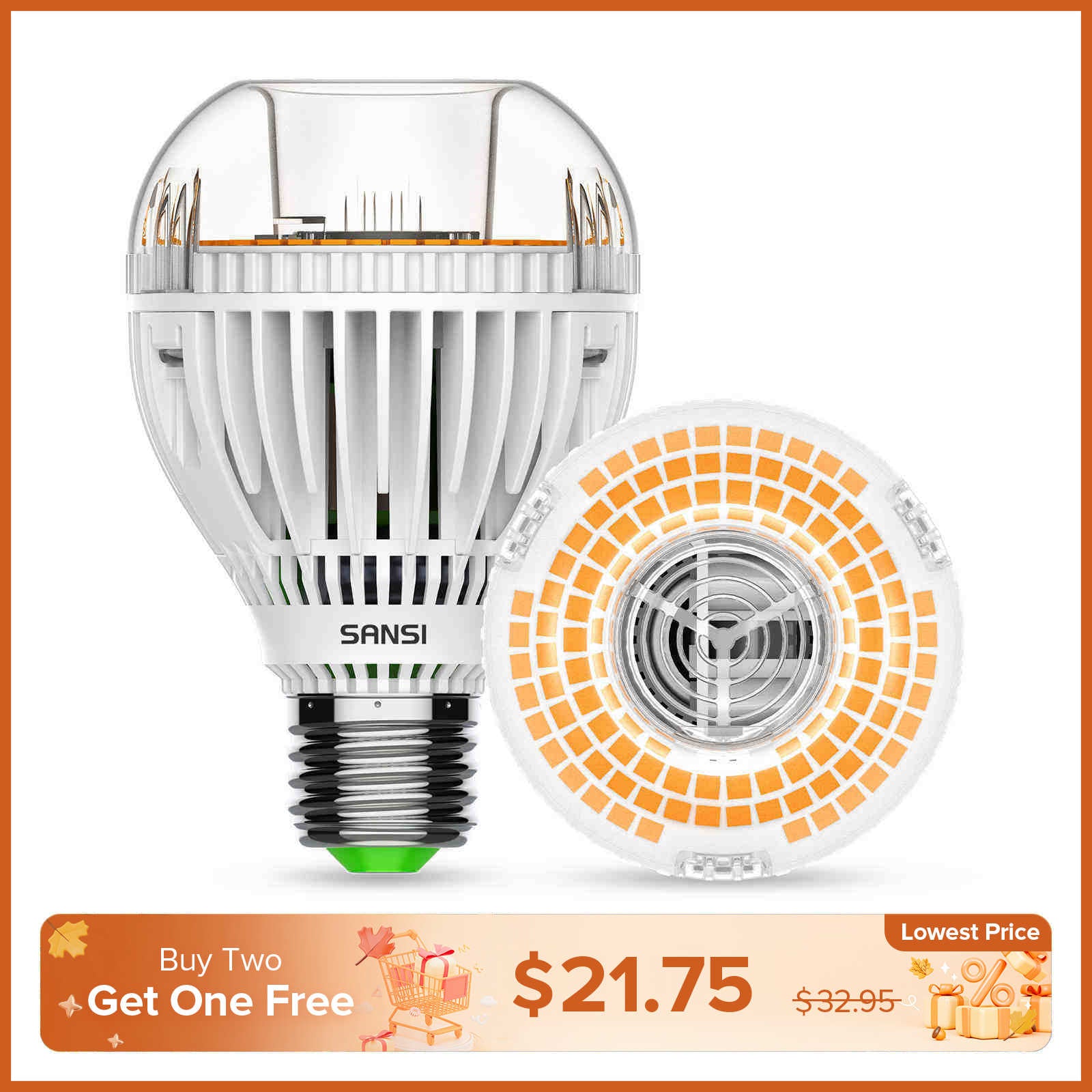 A19 30W LED 3000K/5000K Light Bulb (US ONLY)
