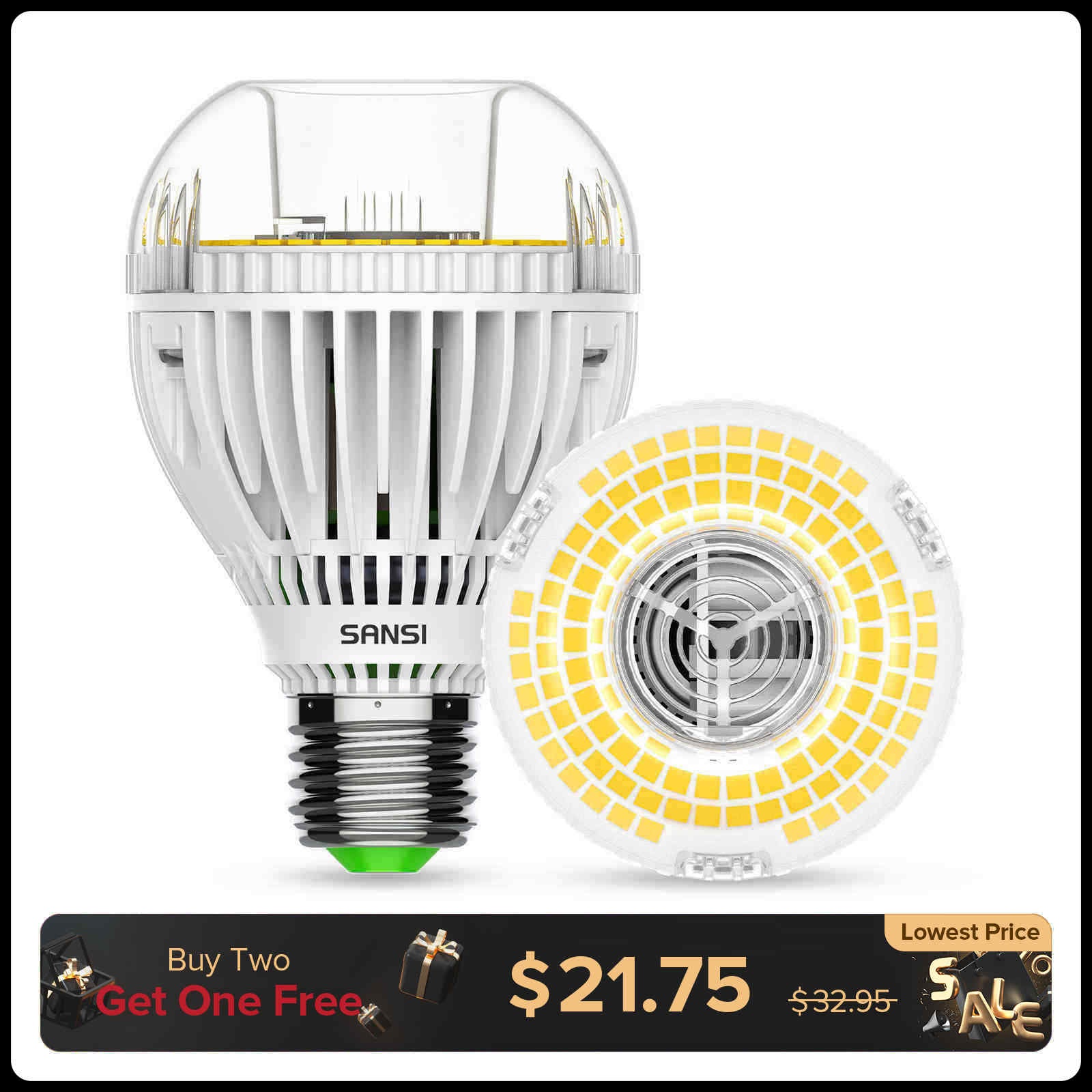 A19 30W LED 3000K/5000K Light Bulb (US ONLY)