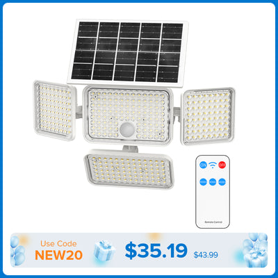 SANSI 10W LED Solar Security Light (Motion Sensor)