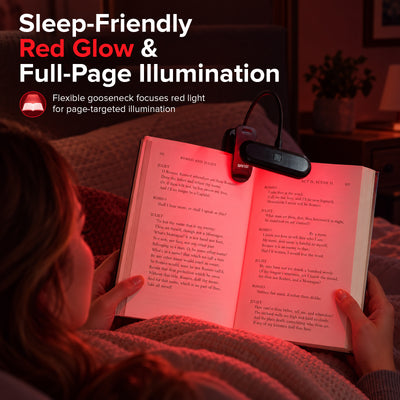 SANSI Clip-On Red Reading Light (US ONLY)