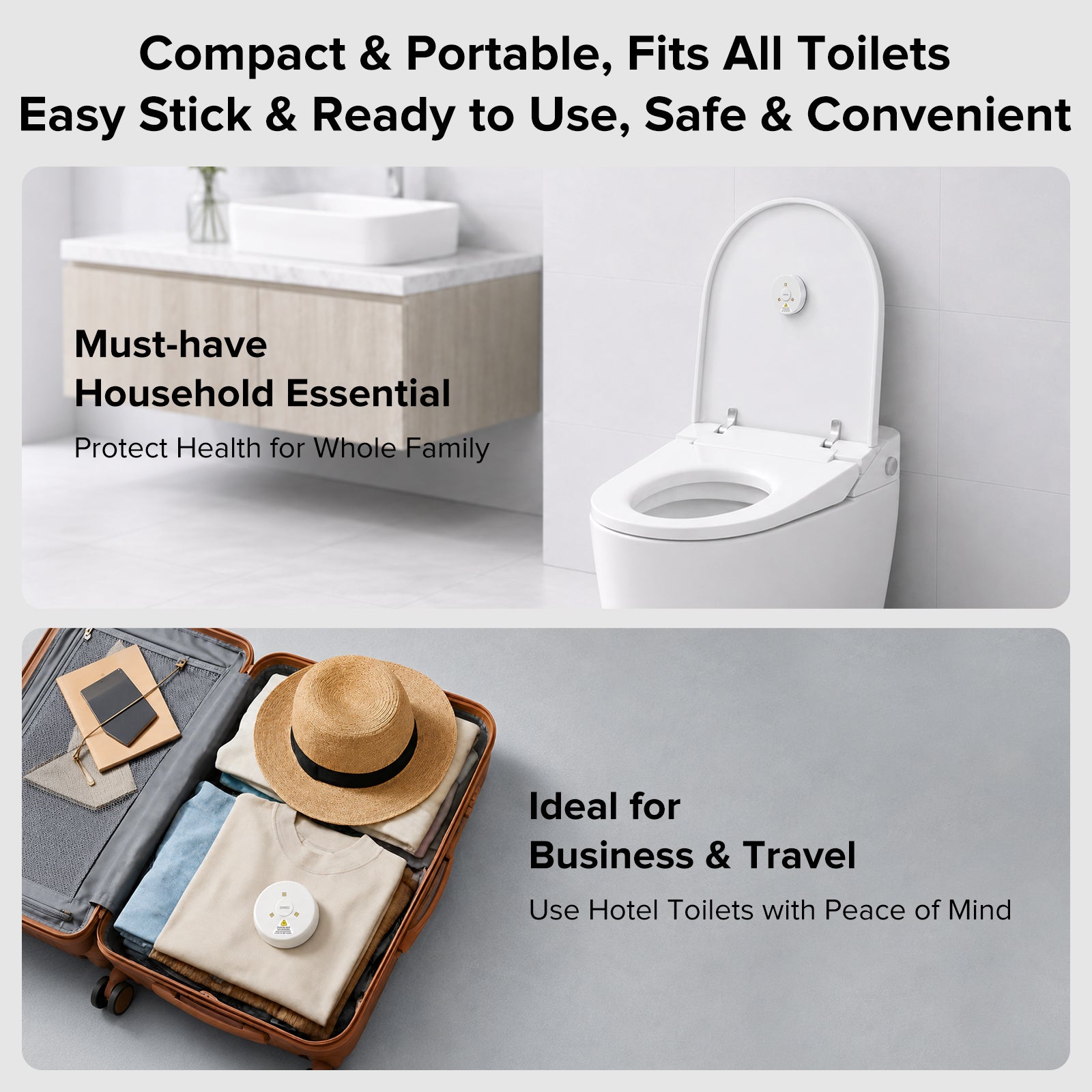 SANSI UVC Smart Toilet Sterilizer Light (US ONLY)