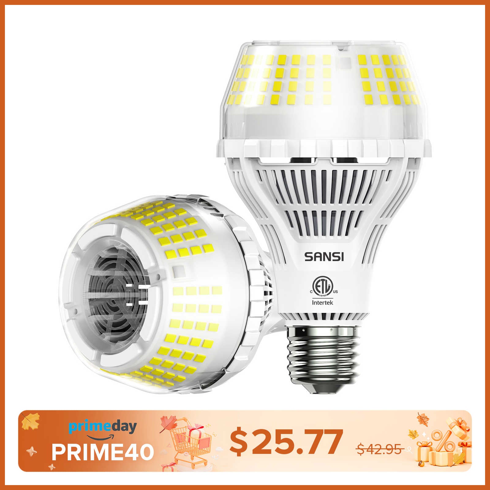 Upgraded A21 22W LED 3000K/5000K Light Bulb(US ONLY)