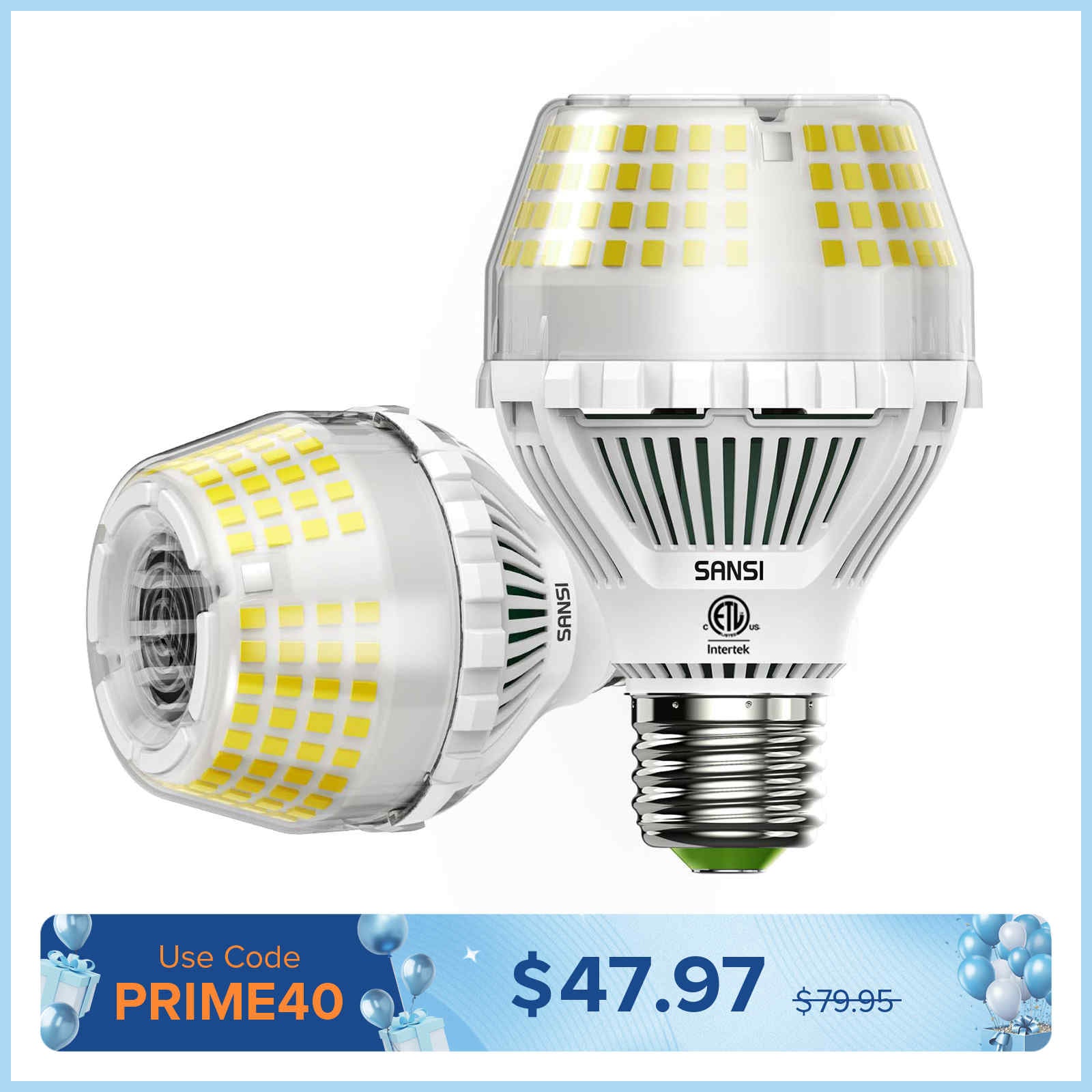 A19 35W 5000K LED Light Bulb (US ONLY)
