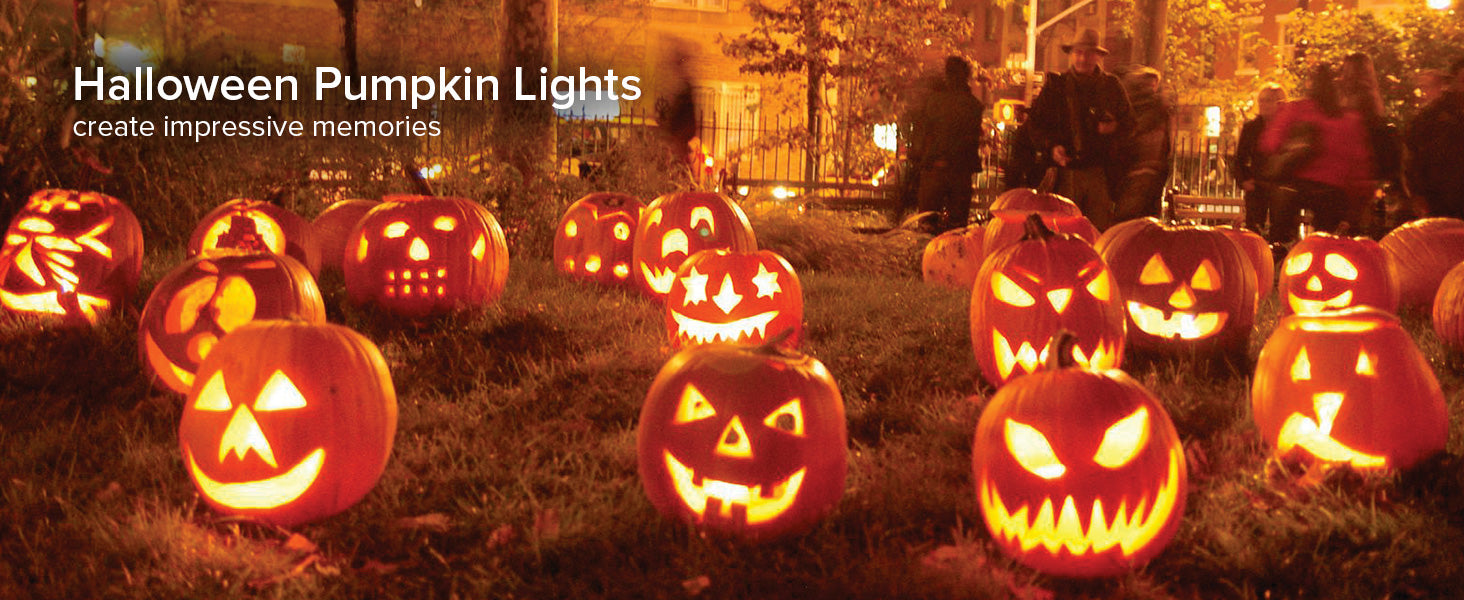 SANSI pool light for halloween pumpkin lights, create impressive memory