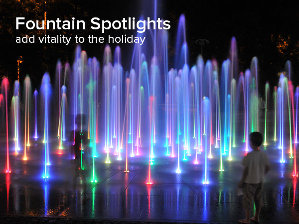 SANSI pool light for fountain spotlights