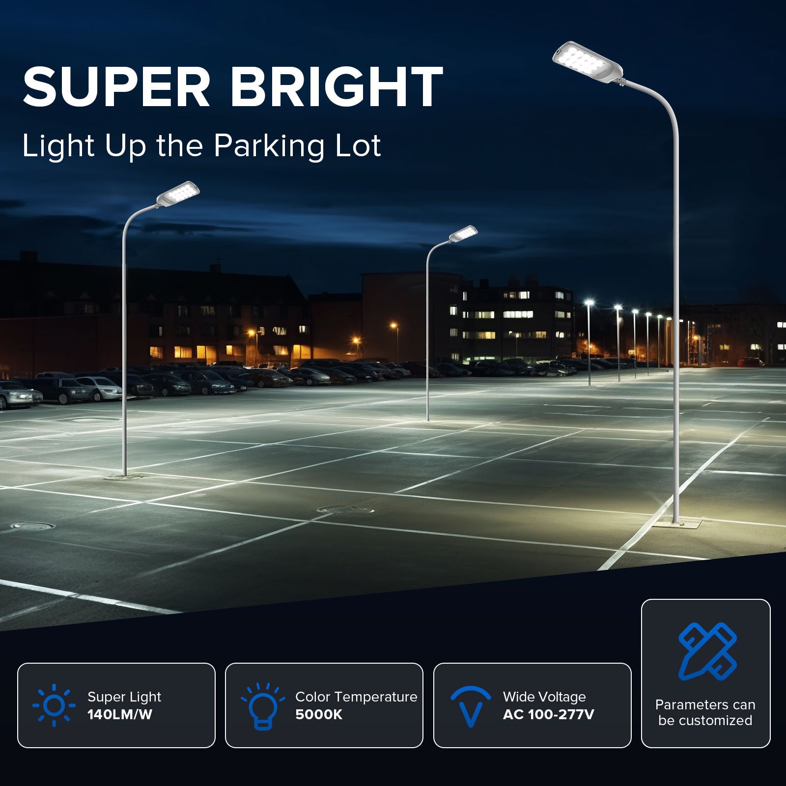 SANSI 300W LED Outdoor Street Light