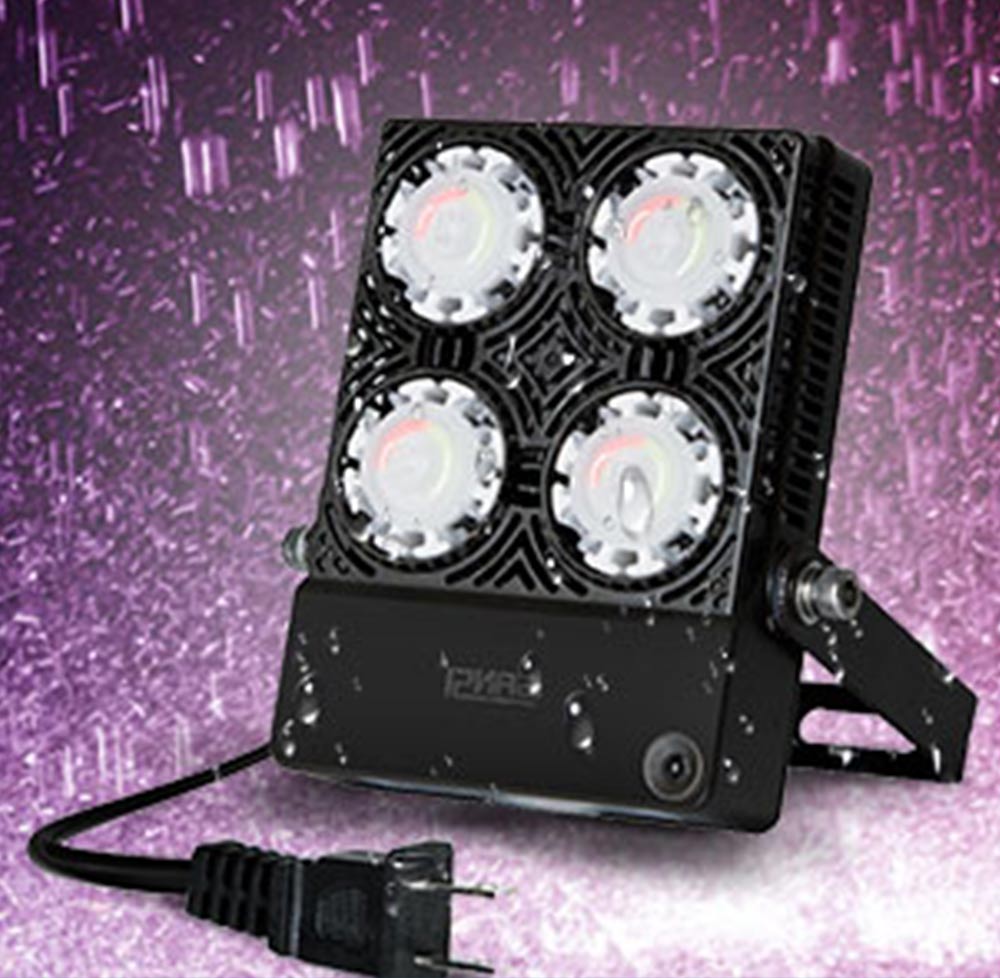 IP66 Waterproof:This RGB LED Security floodlight with an IP66 waterproof rating can withstand any rain or storm. Using SANSI’s patented ceramic heat dissipation technology and hollow design, the lifespan of this RGB flood light is dramatically increased to 50,000 hours.