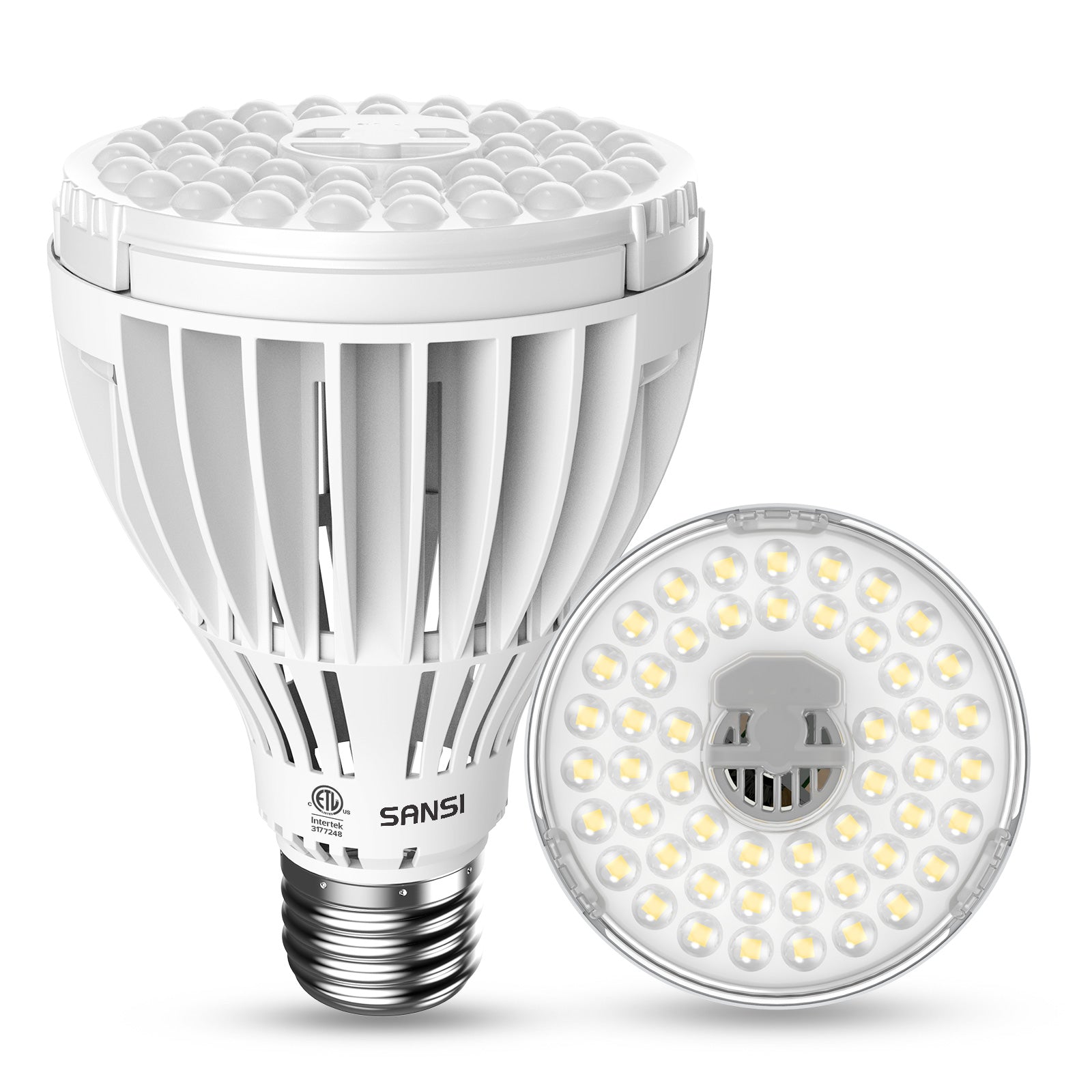 10W/15W/20W/36W/45W/60W/70W/100W SANSI Lampe à LED de Croissance Lampe E27  CE