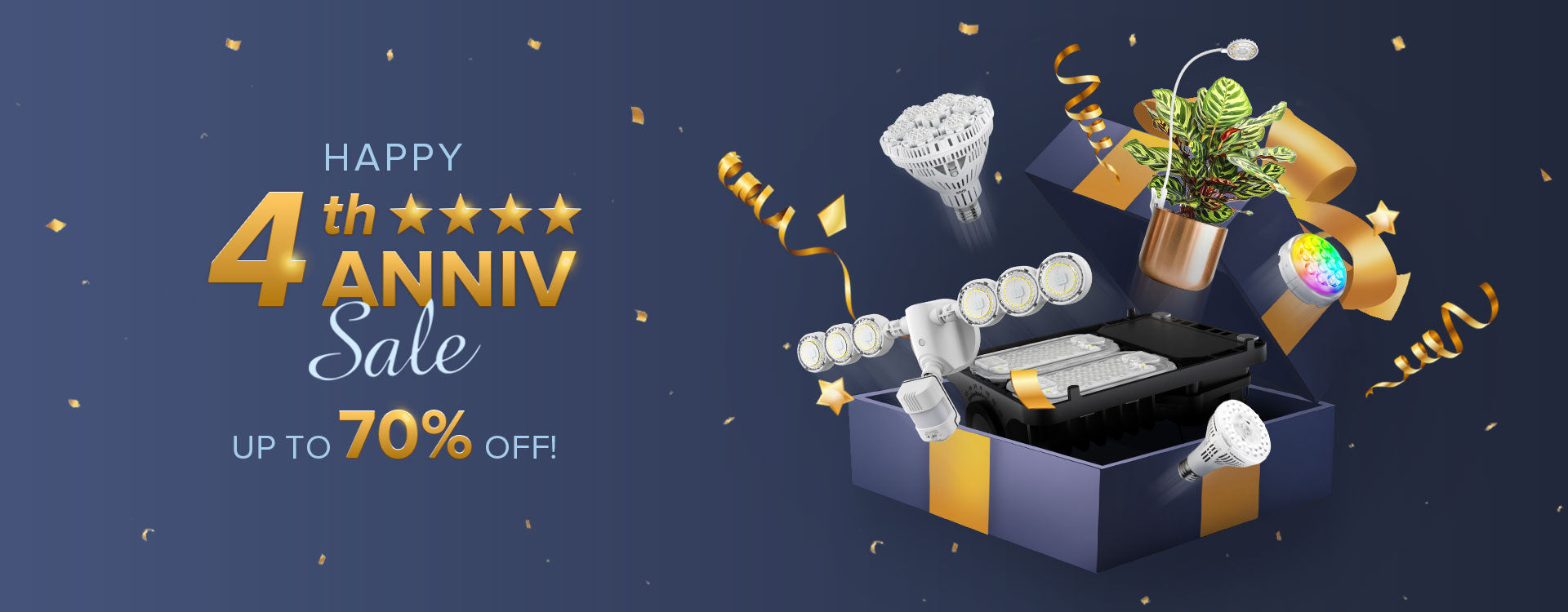 Unwrap SANSI Anniversary Savings: Sale Up to 70% OFF.