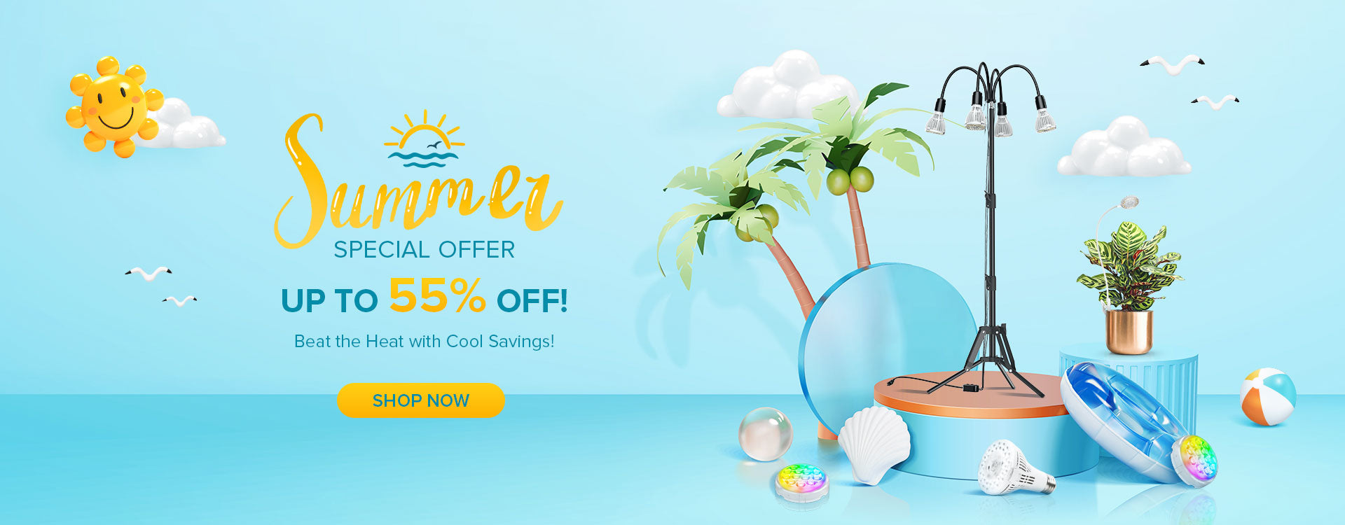 2025 Summer Sale Begin！Beat the Heat with Cool Savings! Get Up to 55% OFF!