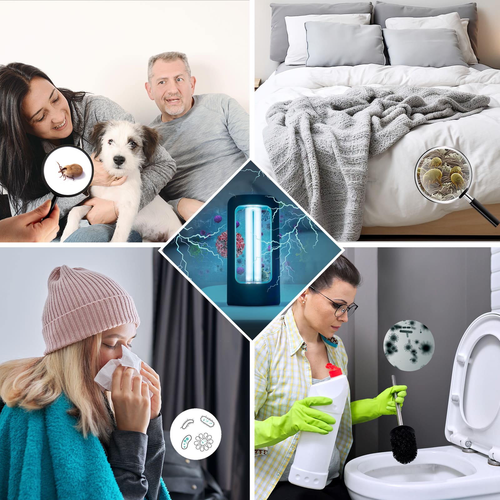 SANSI 42W UV Light Sanitizer with Remote Control.
