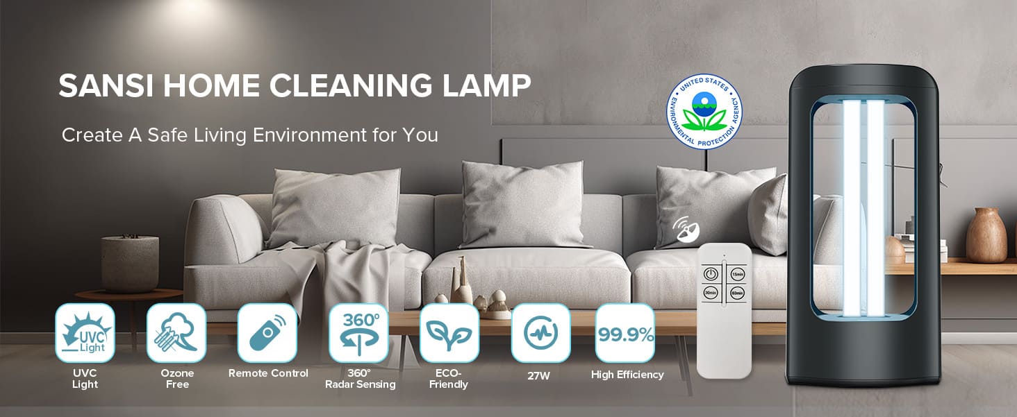 SANSl 27W UV Light Sanitizer with Remote Control.
