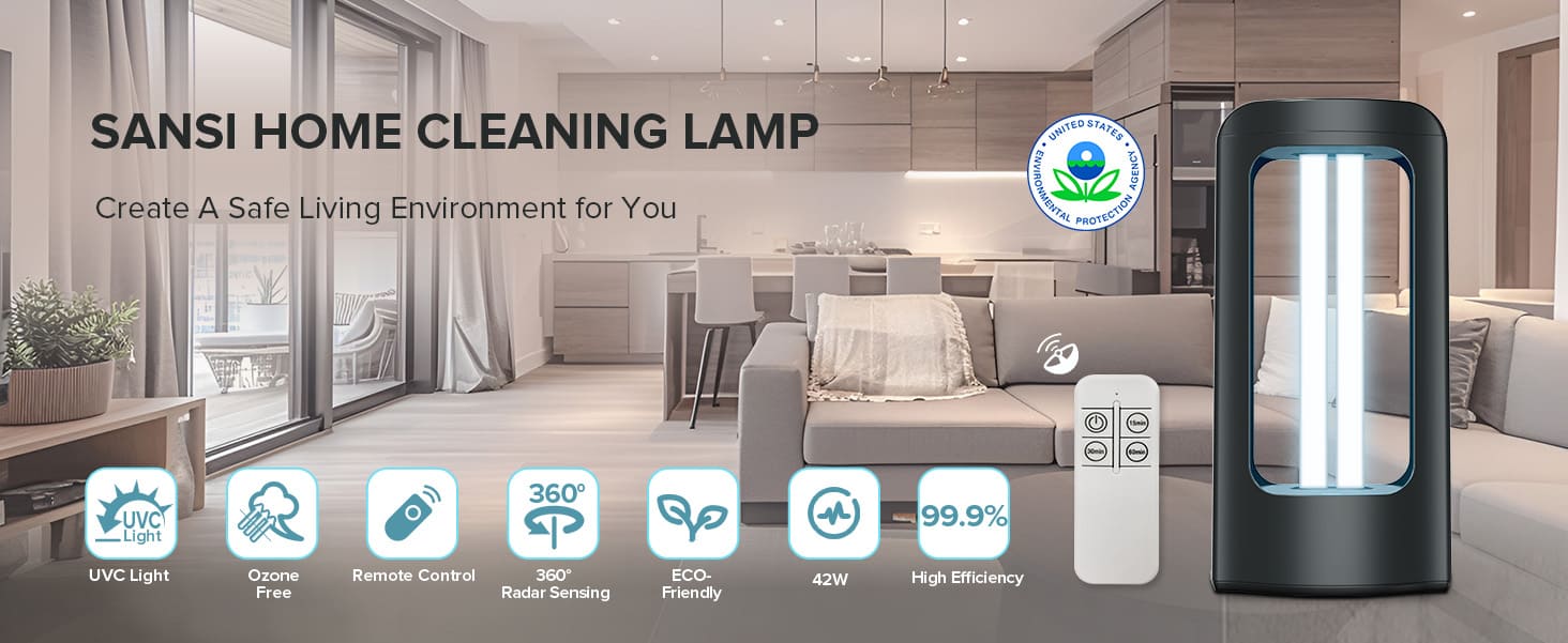 SANSl 42W UV Light Sanitizer with Remote Control.